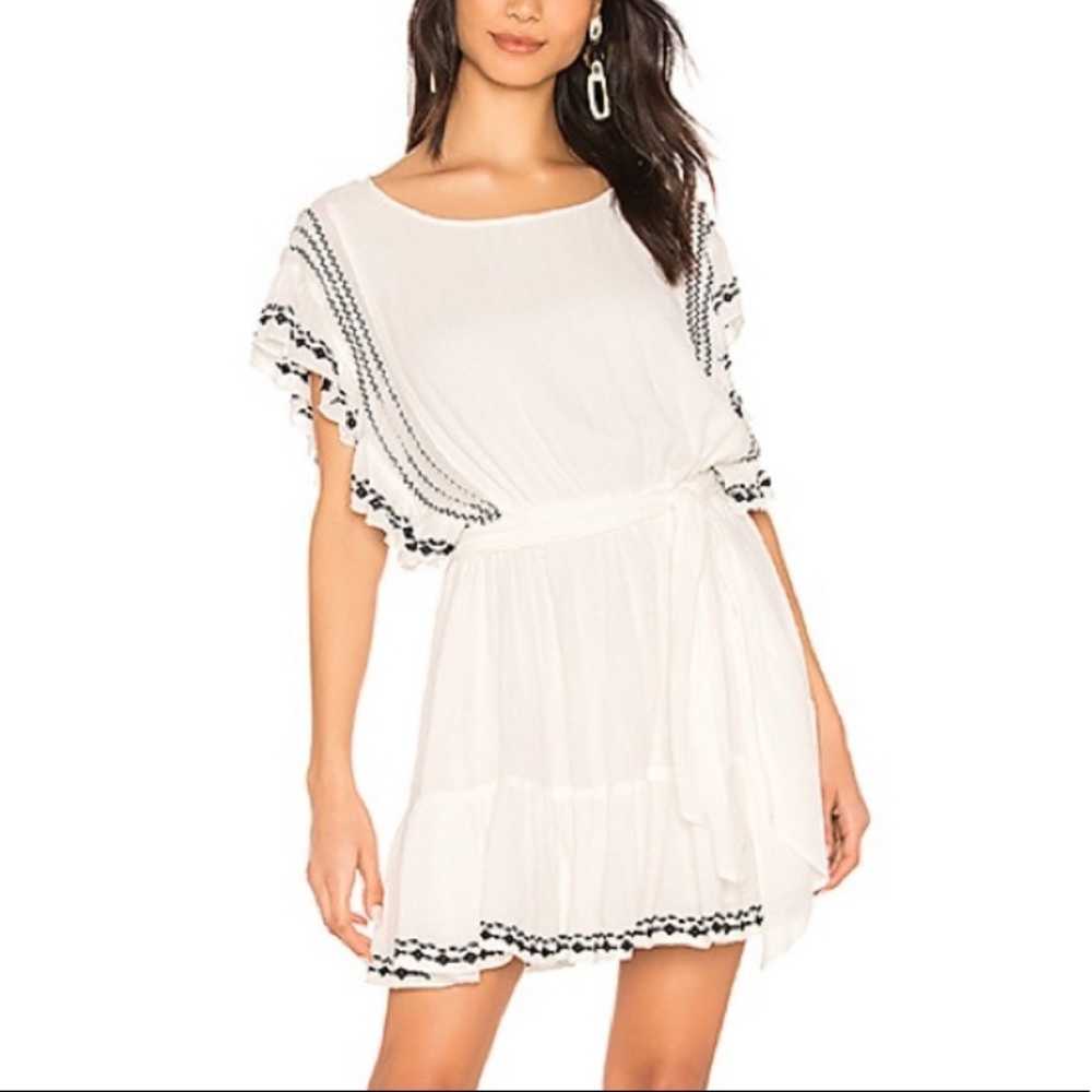 Free people Black & White Weekend Brunch Casual Dress